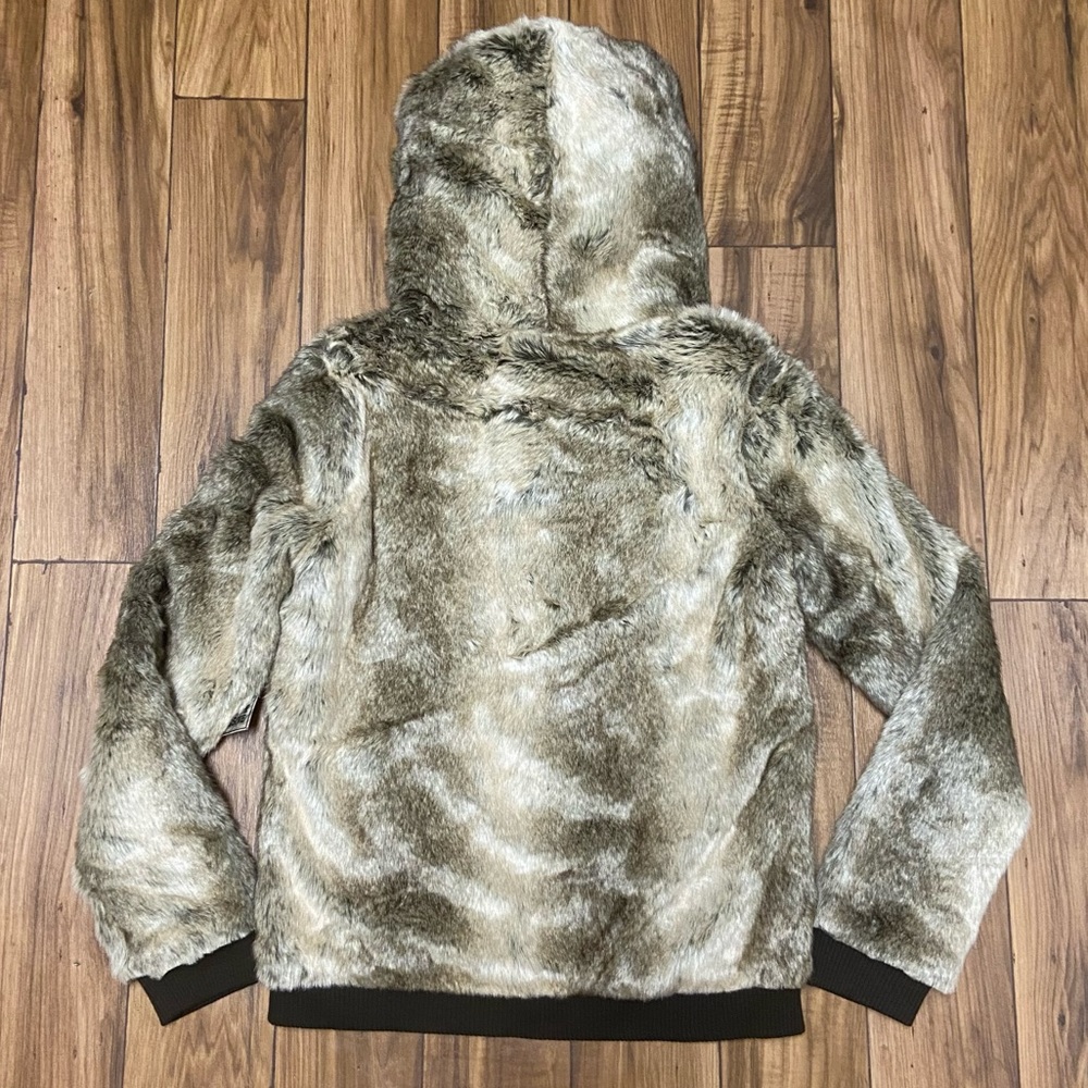 PINK VS LIMITED EDITION 2011 FASHION SHOW EXCLUSIVE FUR FULL ZIP HOODIE - Picture 5 of 6